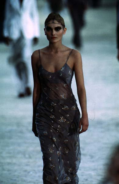 dries van noten ss 1997 silk floral embellished bias cut dress and jacket