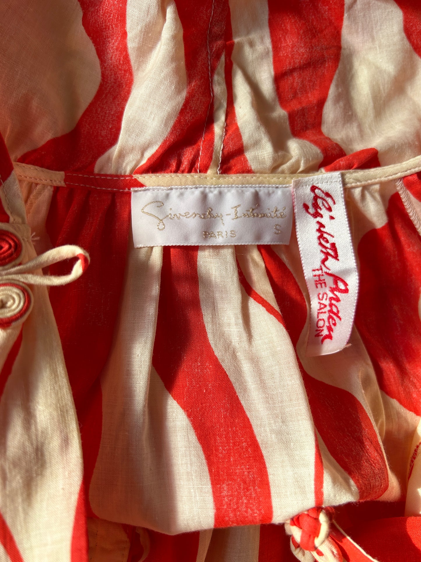 givenchy 1970s hooded print caftan