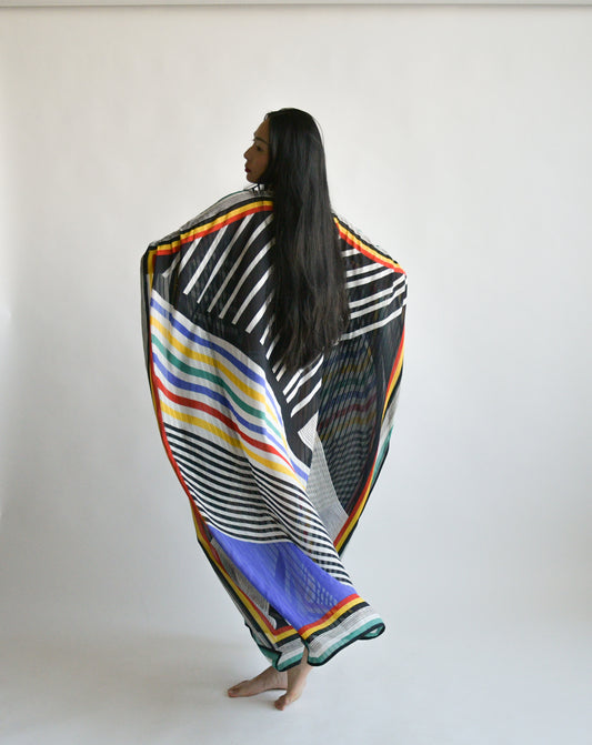 1970s print caftan