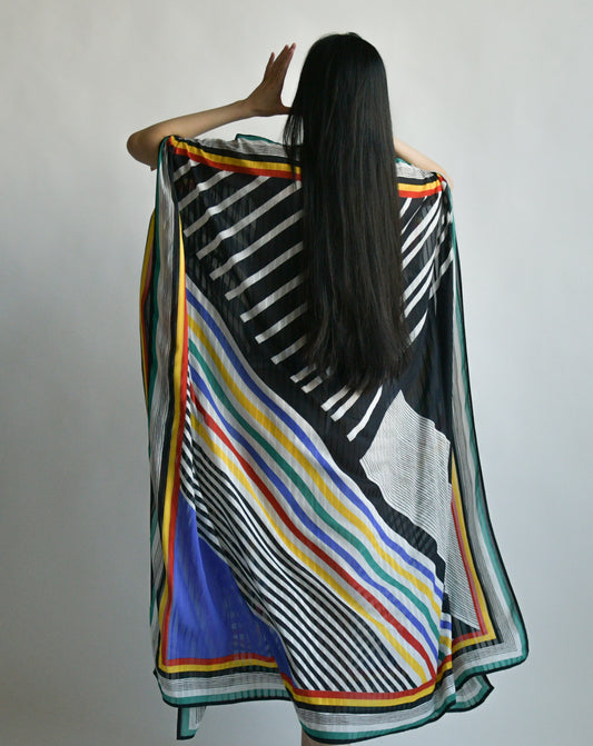 1970s print caftan