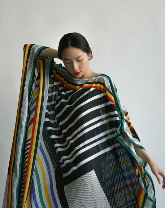 1970s print caftan