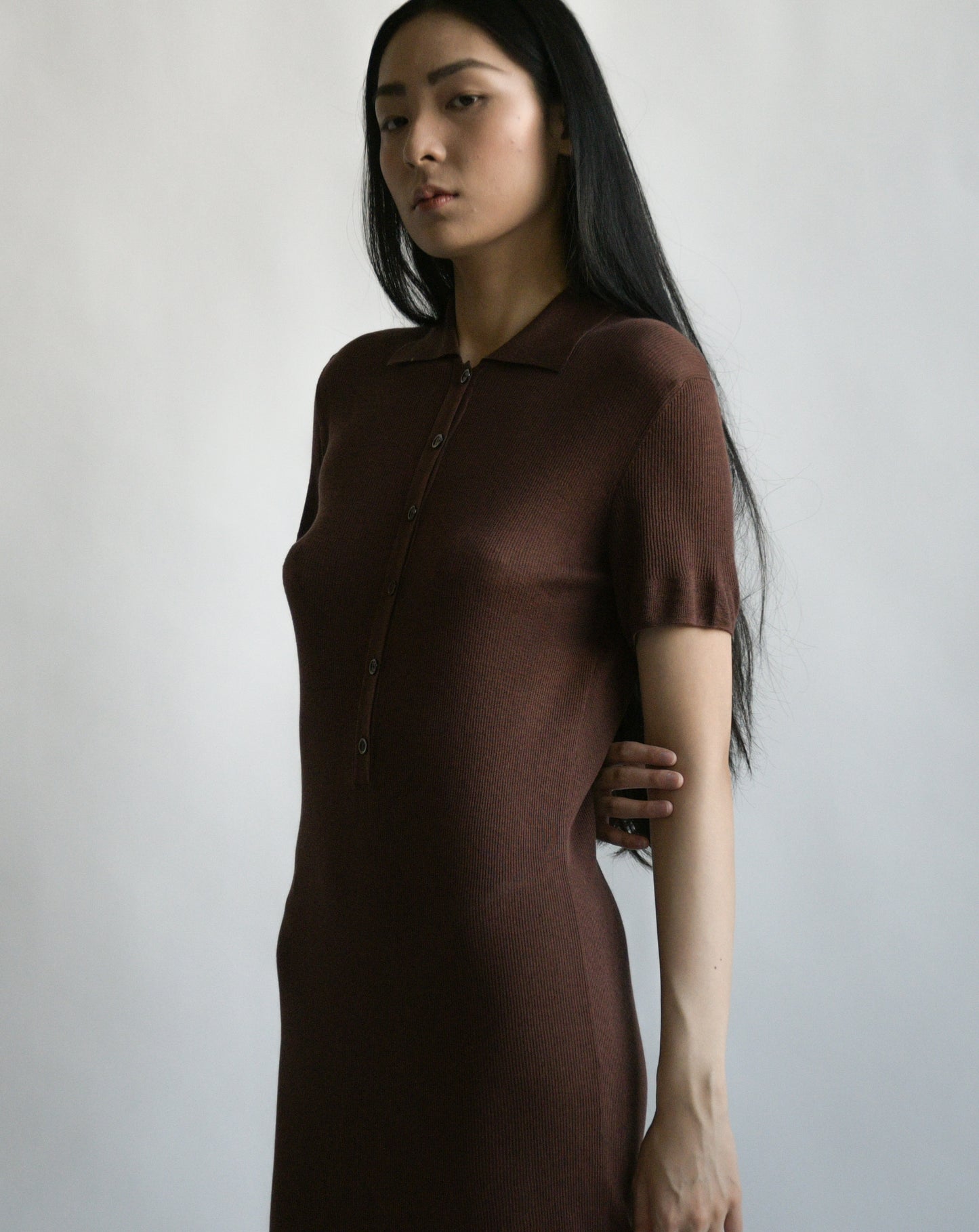 hermes ribbed dress