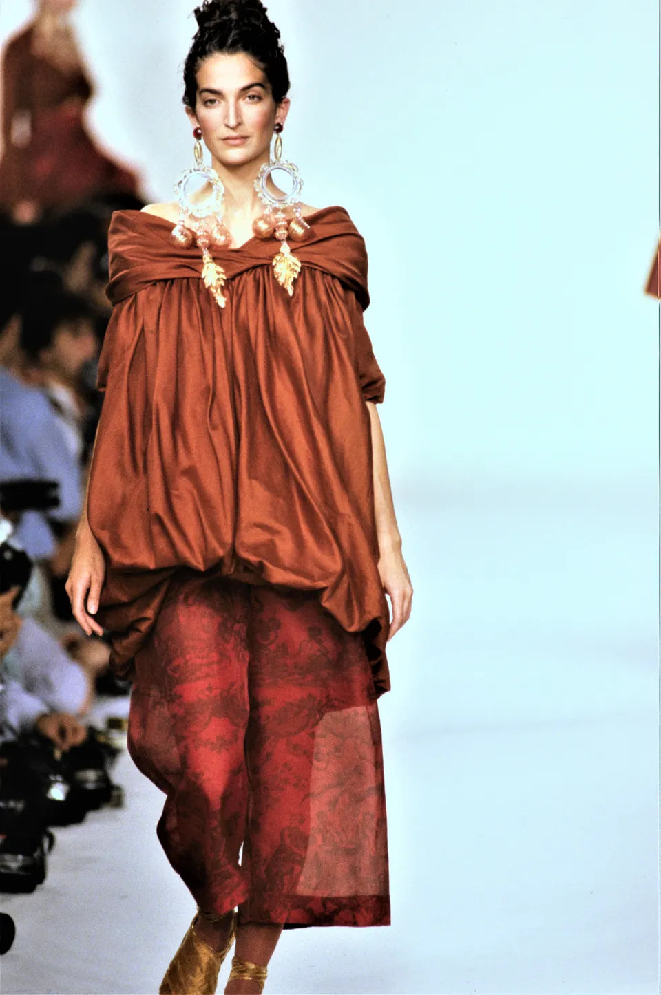 romeo gigli silk shantung dress and pant set ensemble