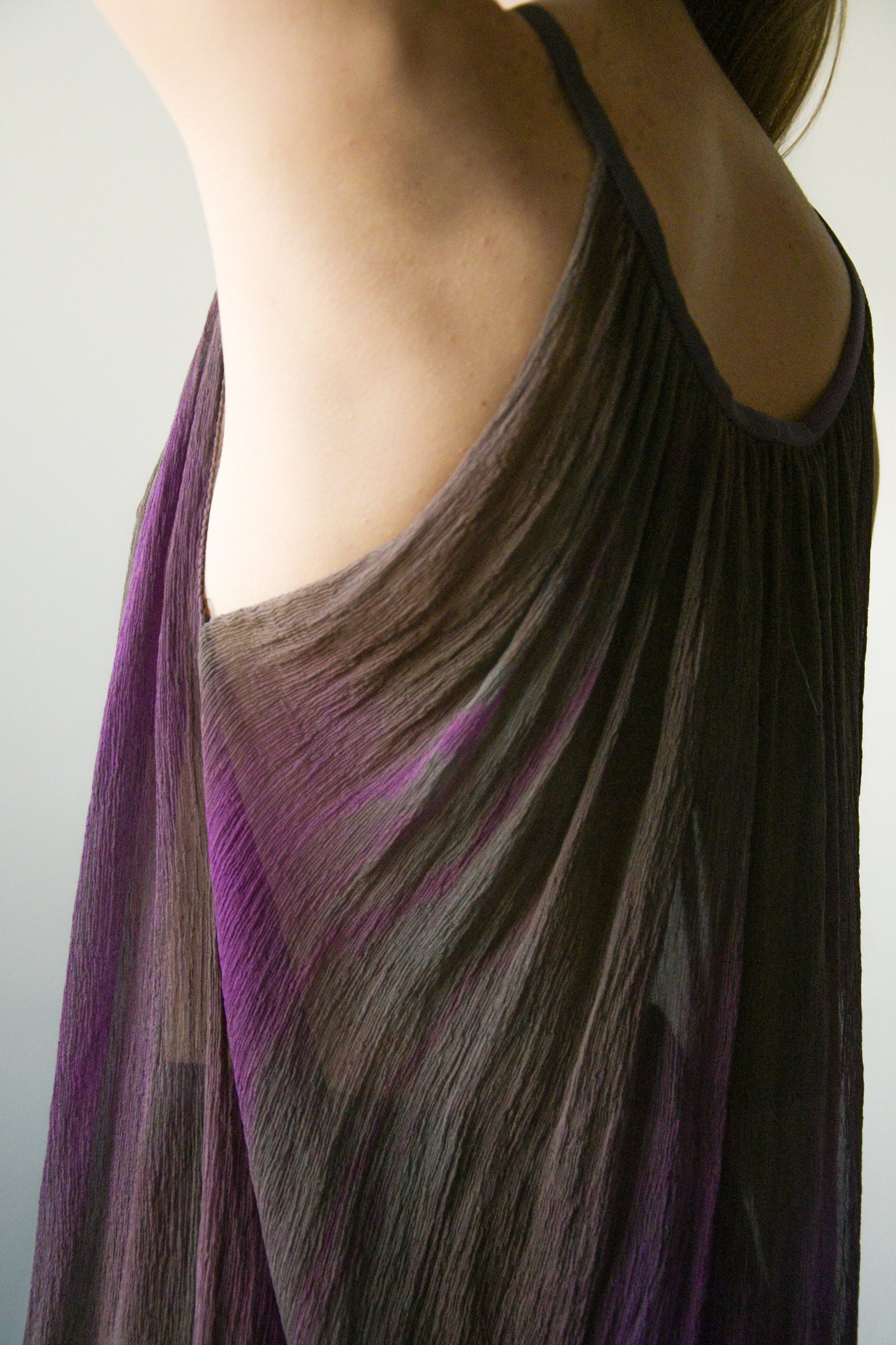 patricia lester silk ombre skirt set ensemble