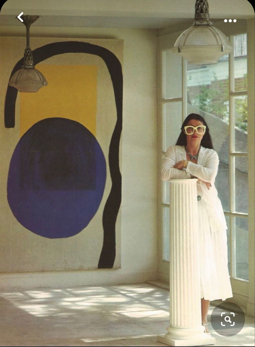 emmanuelle khanh daffodil yellow knit linen skirt ensemble