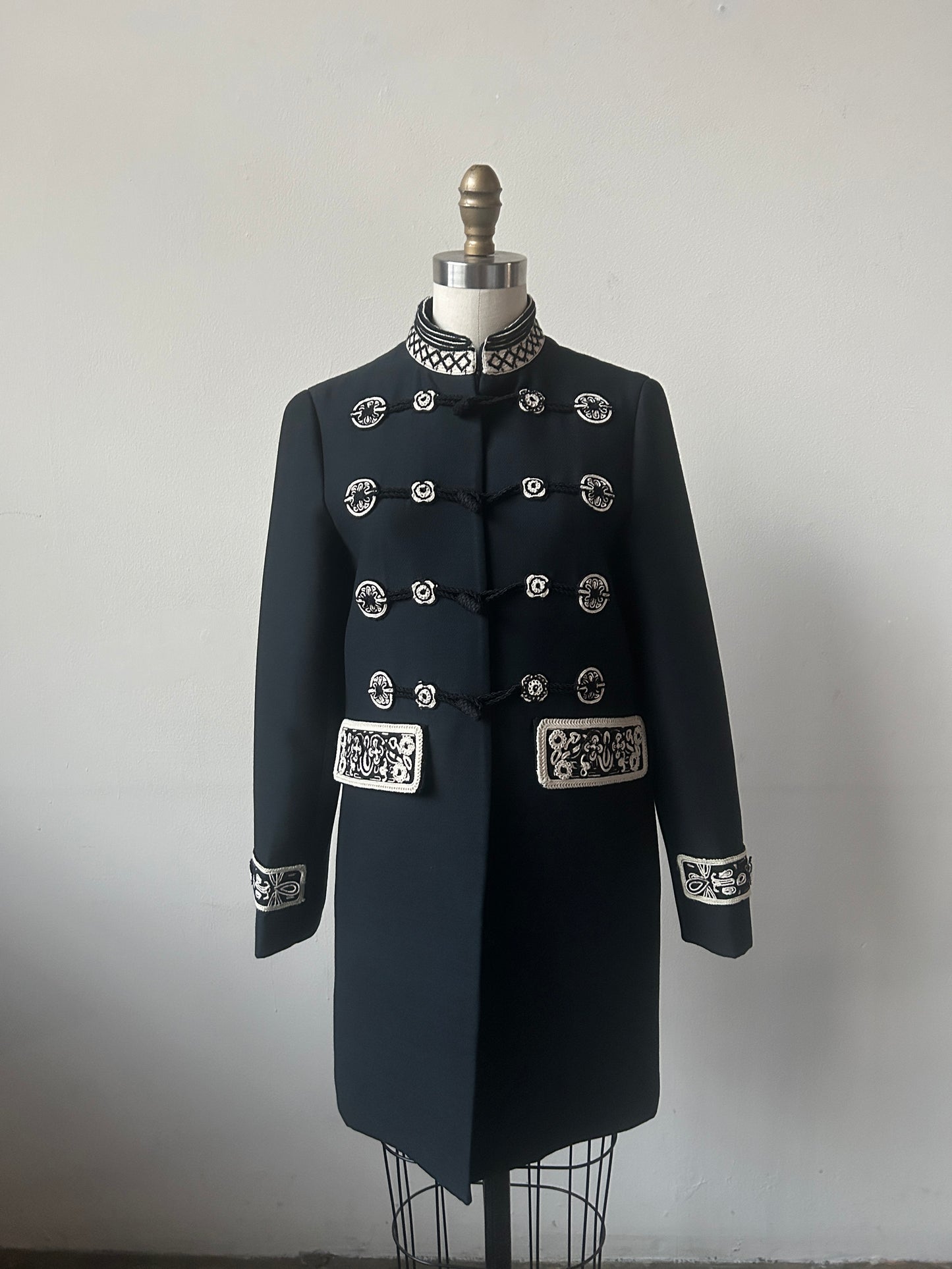 christian dior couture 2019 military coat