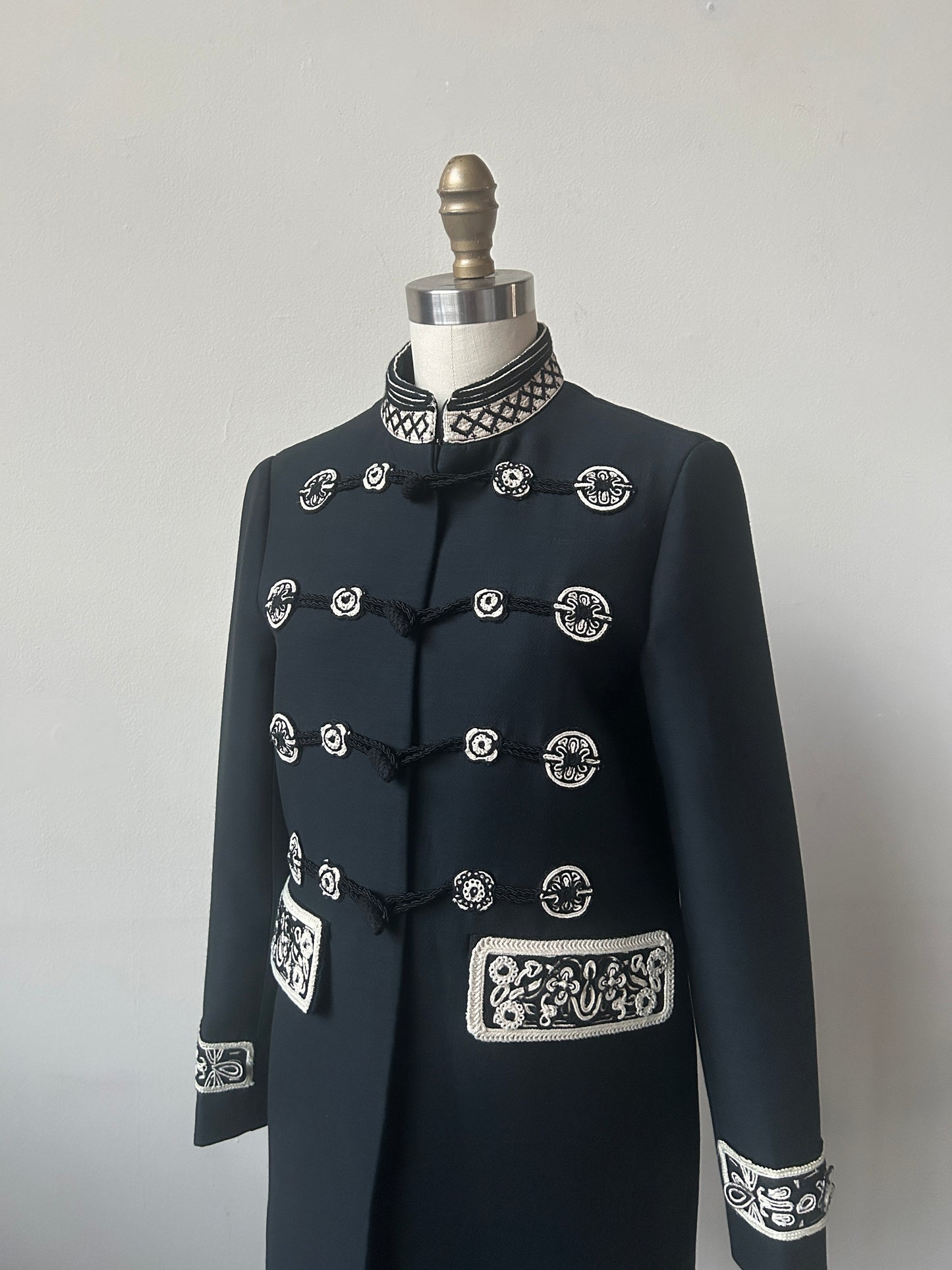 christian dior couture 2019 military coat