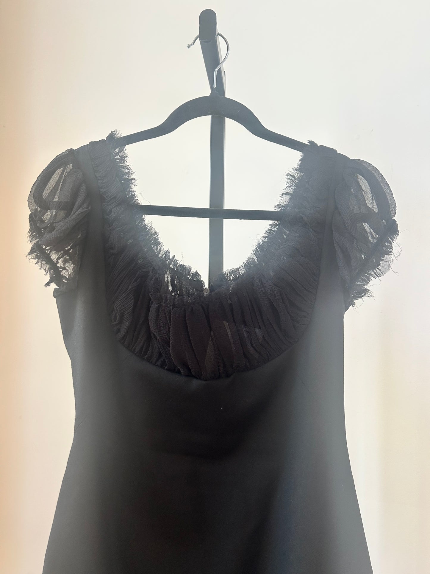 alexander mcqueen 2010 black dress for khloe / dani