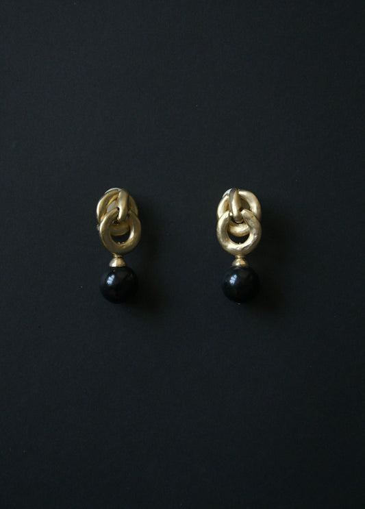 gold doorknocker earrings