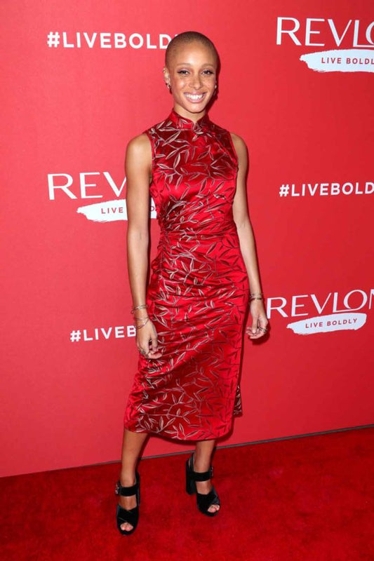 prada spring 1997 red silk vine chinoiserie dress