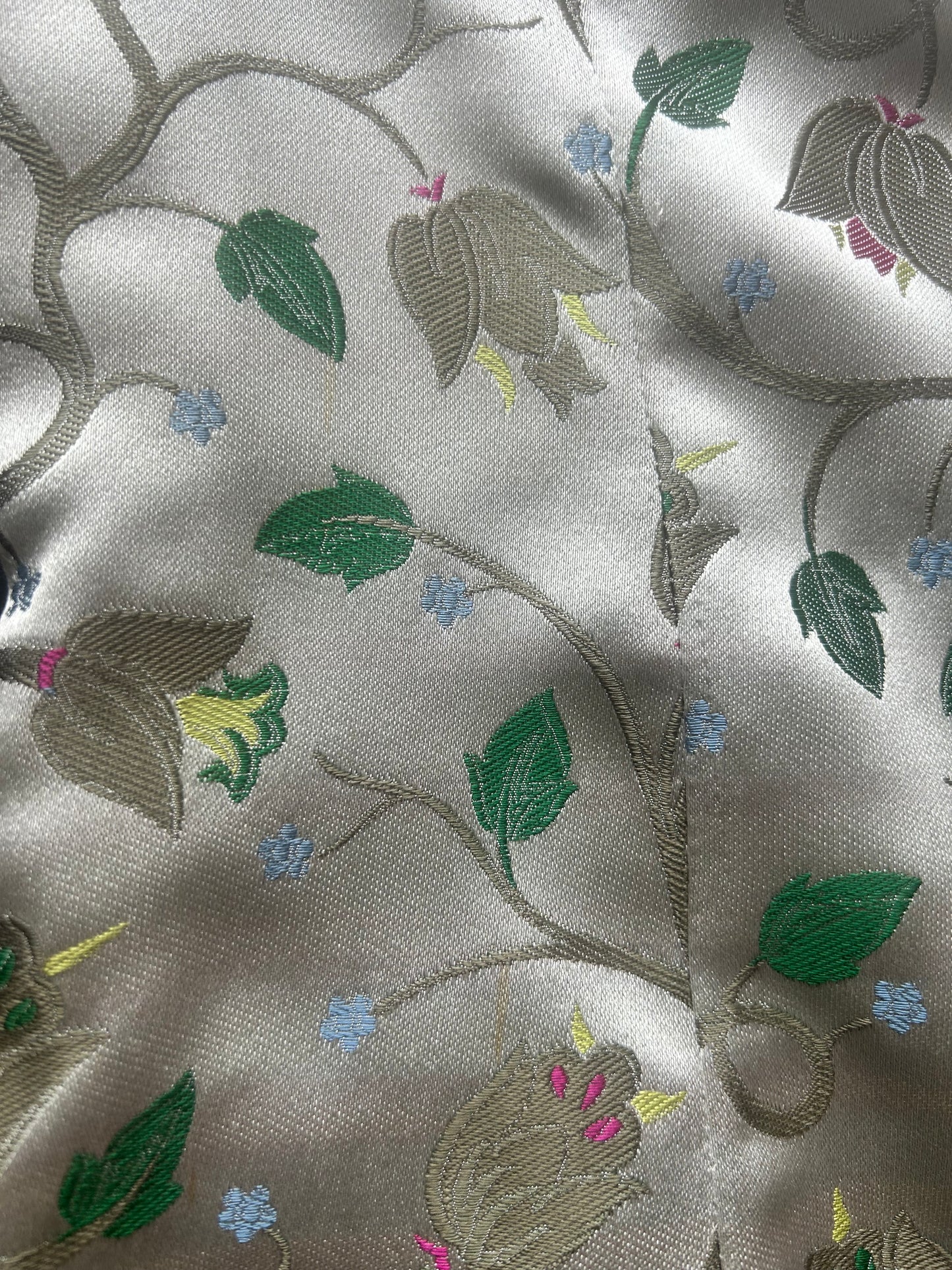 prada spring 1997 silk vine chinoiserie dress