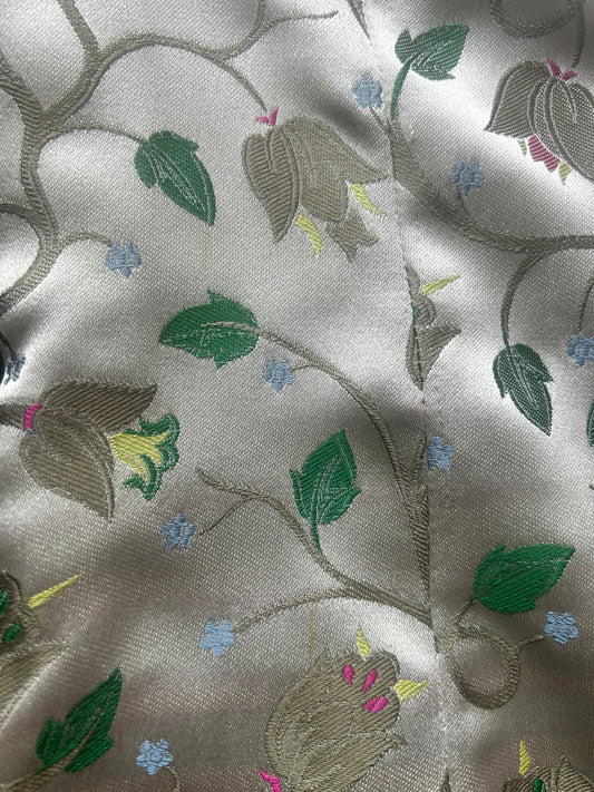 prada spring 1997 silk vine chinoiserie dress