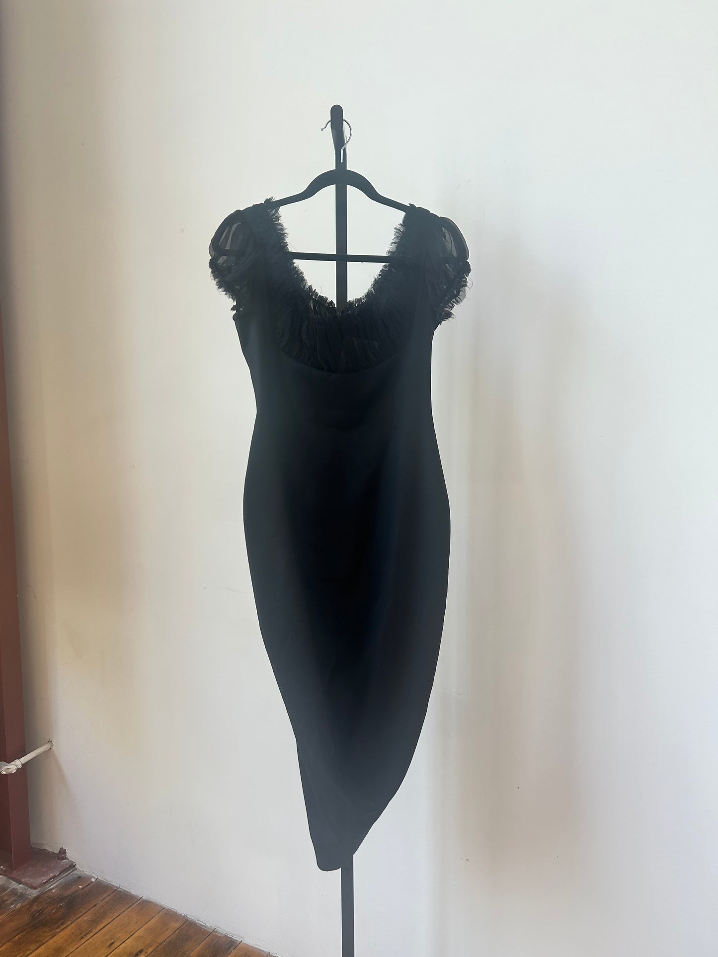 alexander mcqueen 2010 black dress for khloe / dani