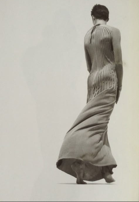 geoffrey beene fall 1975 pintuck dress
