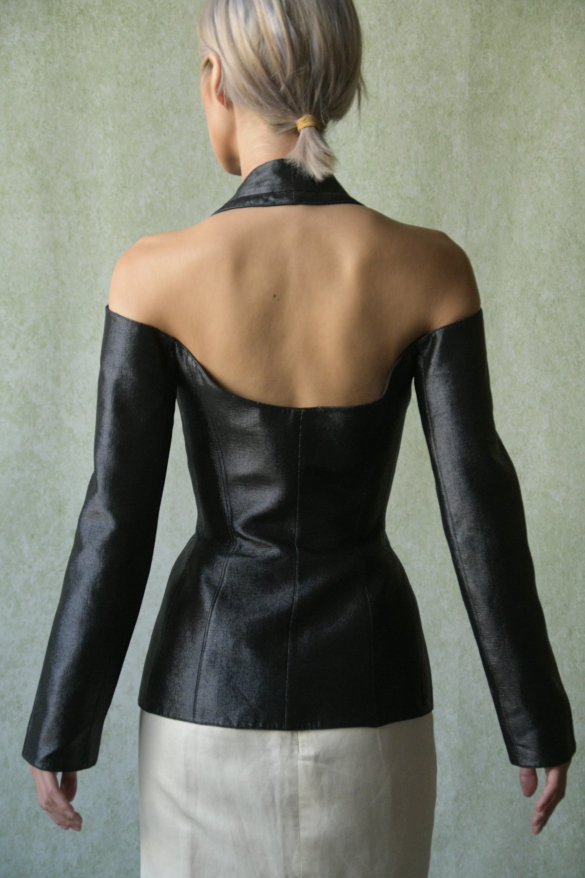 thierry mugler couture jacket spring 2001 runway jacket