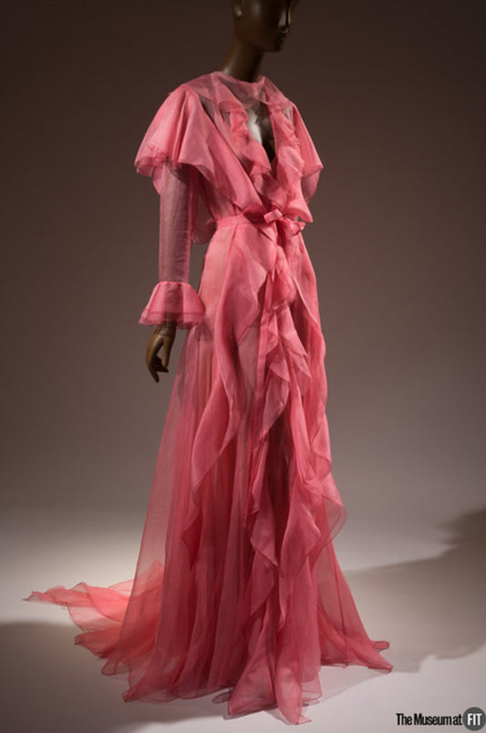 gucci ss 2016 pink silk ruffle dress